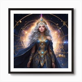 Queen Of Magic Art Print