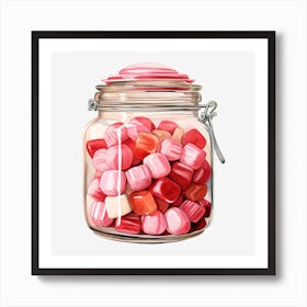 Candy Jar 31 Art Print