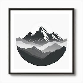 Mountain Landscape 2 Art Print