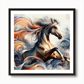 Elegant Horse Art Print