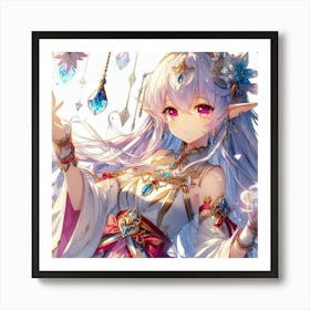 Anime Girl 14 Art Print