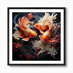 Goldfish Art Print