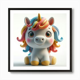 Unicorn 195 Art Print