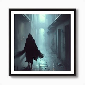 Dark Fantasy Painting Art Print