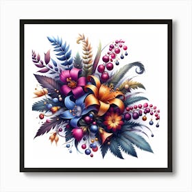 Floral Arrangement Art Print