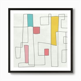 Abstract Painting 25 Art Print