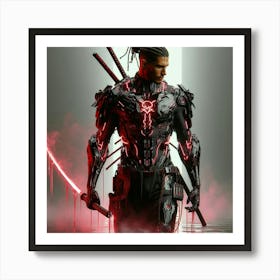 Samurai Warrior 16 Art Print