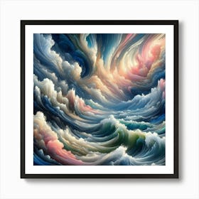 Tempestuous Beauty 18 1 Art Print