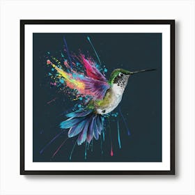 Hummingbird Art Print