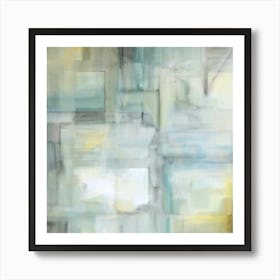 Pastel Abstract Watercolour "Waterford Print" Pastel Home Decor, Modern, Contemporary, Minimalist Art Print