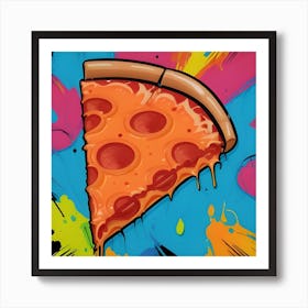 Pizza My Heart Art Print