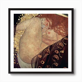 Danae, Gustav Klimt Art Print