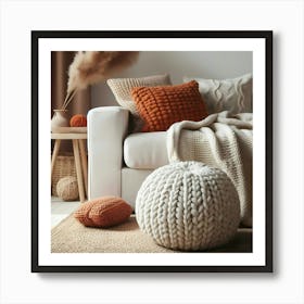 Cozy Living Room Art Print