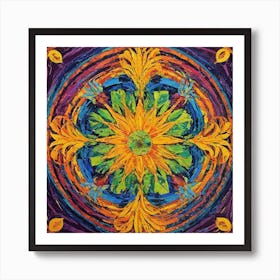 Sunflower Power Art Print