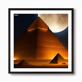 A monument to the sky Art Print