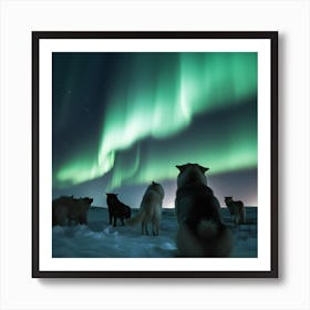 Aurora Borealis Art Print