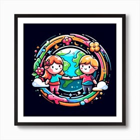 Earth Day 2 Art Print