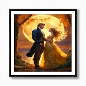 Beauty And The Beast Art Print