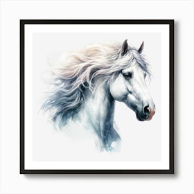 White Horse.4 Art Print