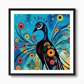 Peacock 19 Art Print