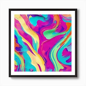 Abstract Painting 11 Art Print