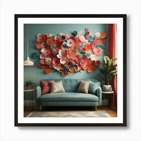 Flower Wall Art Art Print