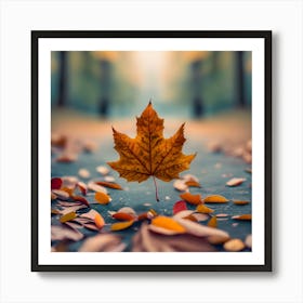 Autumn Leaf 2 Art Print