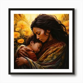 Mother And Child Art Print