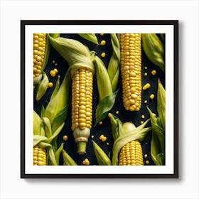 Sweetcorn As A Logo Mysterious (3) Art Print