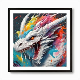 Dragon'S Head Art Print