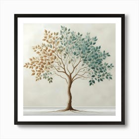 Tree Of Life - vibrant Art Print