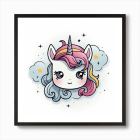 Unicorn 44 Art Print