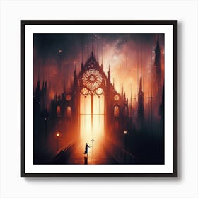 Dark Fantasy Painting Art Print