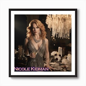 Nicole Kidman 3 Art Print