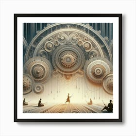 Clockwork Art Print