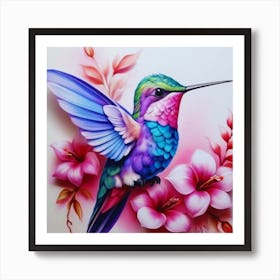 Hummingbird 4 Art Print