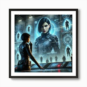 Zoya Nightshade Episode8 The Silent War 1024x1024 Art Print