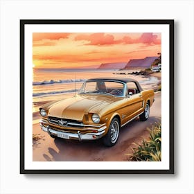 Car Art 94 Art Print