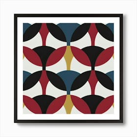 Abstract Circles Art Print