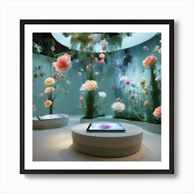 Virtual Garden Art Print