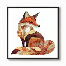 Fox Rethink Art Print