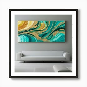 Abstract Painting 2 Art Print