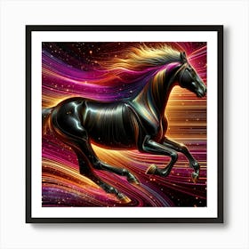 Creative Horse Beauty Illustration Nr 228 Art Print