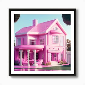 Barbie Dream House (990) Art Print