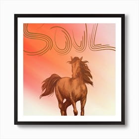 Soul of sun Art Print