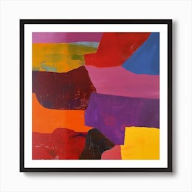 Modern Abstract Collection 52 Art Print