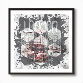 London Streetscene  Art Print