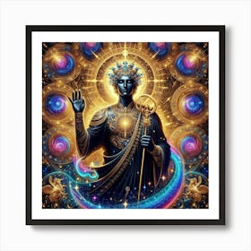 Goddess Of The Universe Art Print