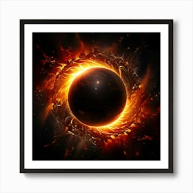 Eclipse Of The Sun Art Print