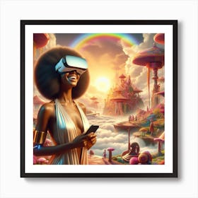 Afrofuturism 2 Art Print